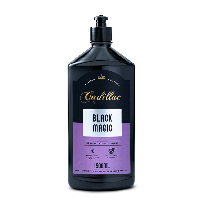 Pretinho De Pneu Revitalizador Black Magic Cadillac 500ml