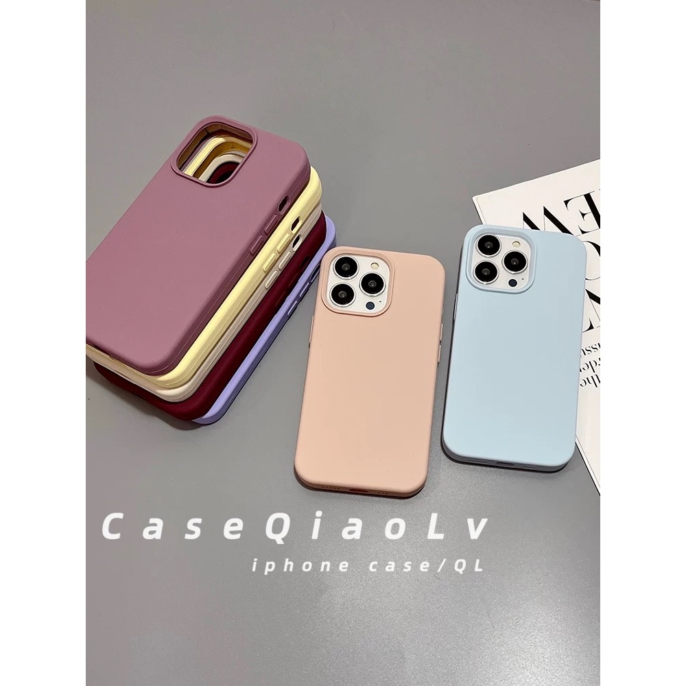 Capa Case Capinha Silicone Aveludado iPhone 11 /12/12pro 13 /14/16/17/15pro Max em Oferta na Shopee