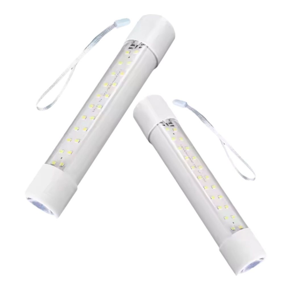 Luminária lanterna bastão imã tubo recarregável de LED 17 cm TG em Oferta na Shopee
