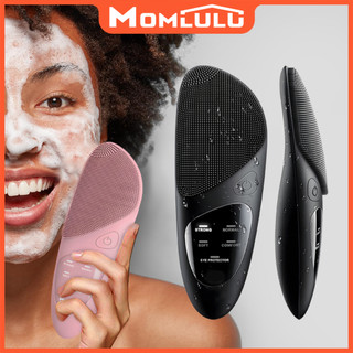 MOMLULU Escova Limpeza De Pele Massageador Elétrica Facial Profunda 5 Em 1 Ocular Aparelho De Massagem A Prova Agua