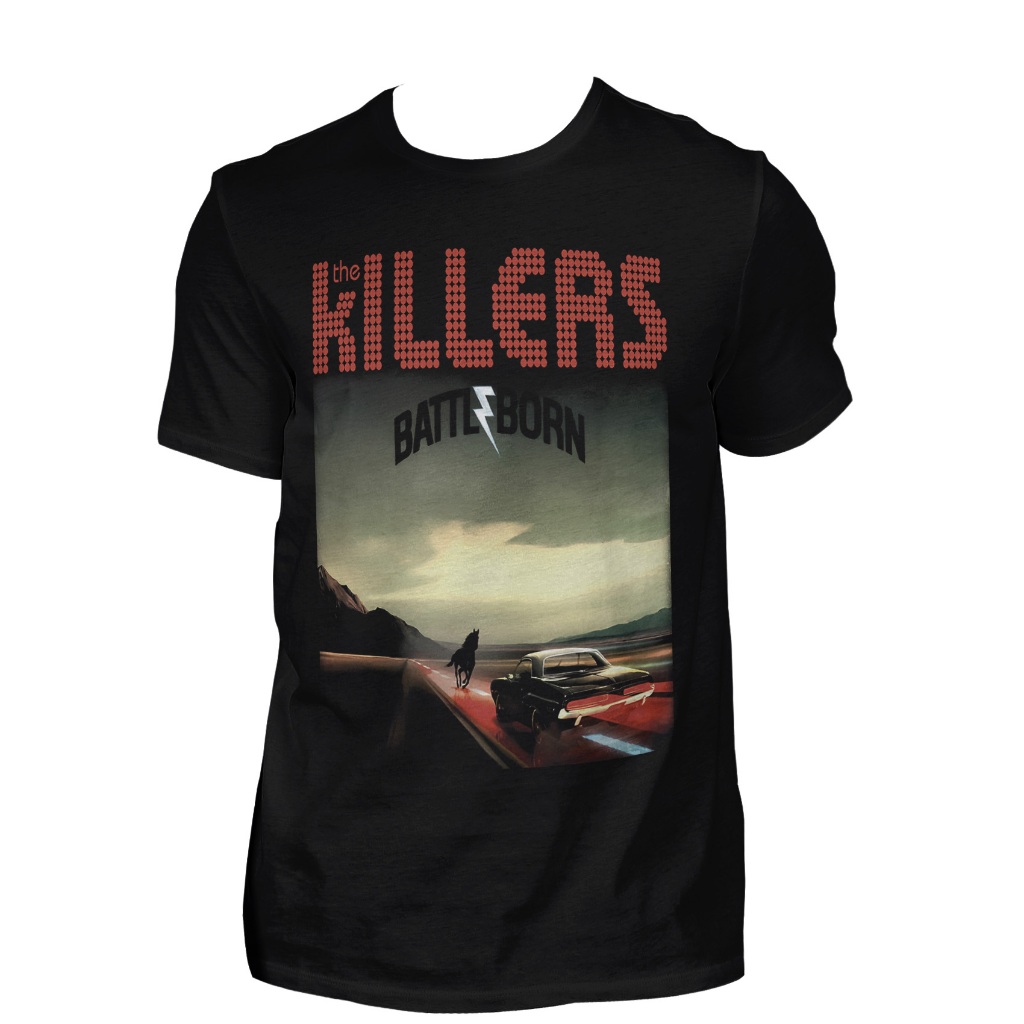Camiseta Unissex The Killers Battle Born Tk3
