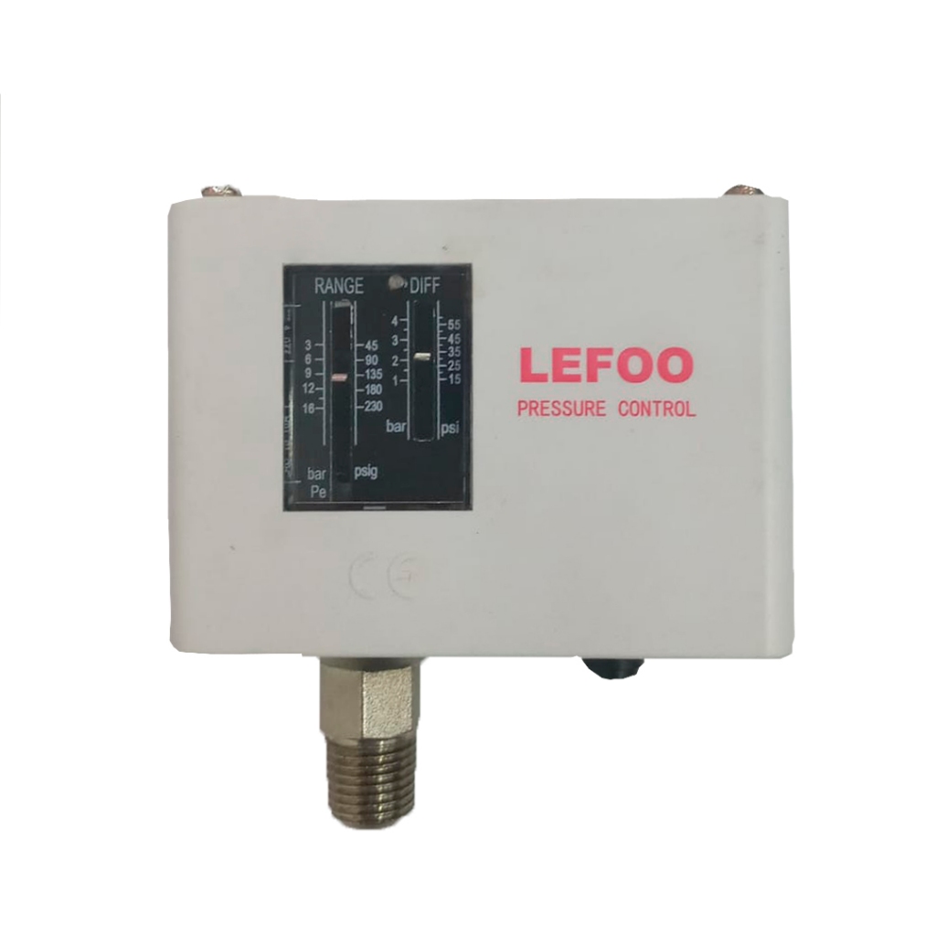 Pressostato BP KP36 Lefoo Para Compressor Parafuso