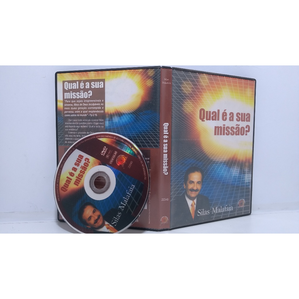 DVD Silas Malafaia Qual é sua Missão