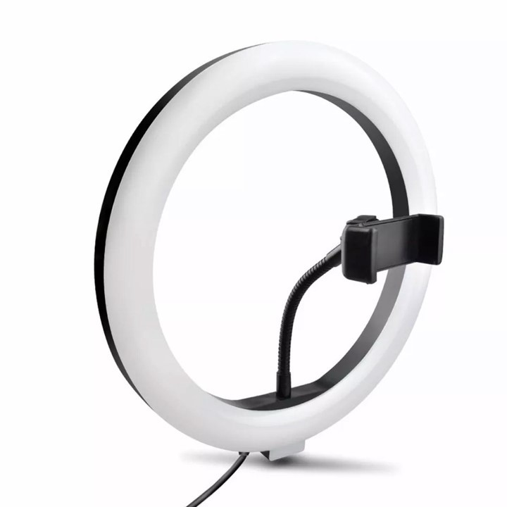 Iluminador Ring Light Suporte para Celular - Ideal para Digital Influencer, Video Conferencia