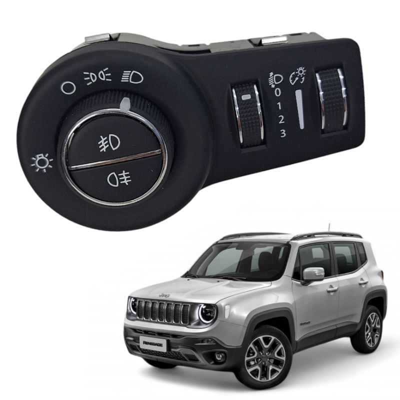 Botão Interruptor Farol De Milha Jeep Renegade Longitude Limited 2016 2017 2018 2019 2020 2021