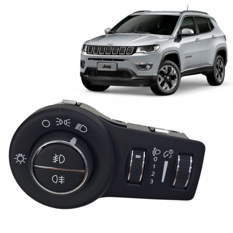 Botão Interruptor Farol Milha Jeep Compass Longitude Limited 2017 2018 2019 2020 2021 Original
