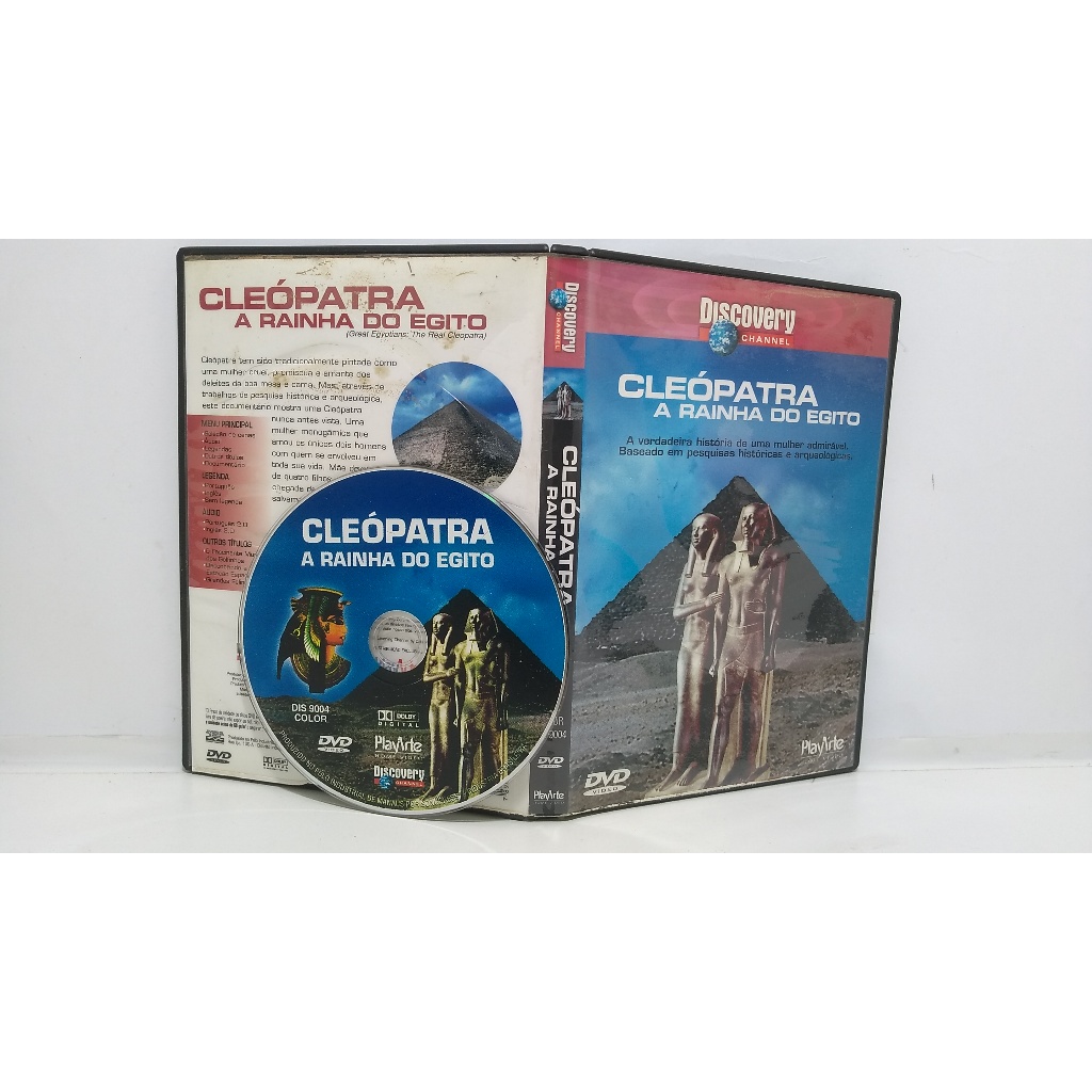 Dvd Cleópatra A Rainha Do Egito - Discovery Channel