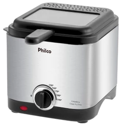 Fritadeira Elétrica Philco Deep Fry 1,8 Litros Inox