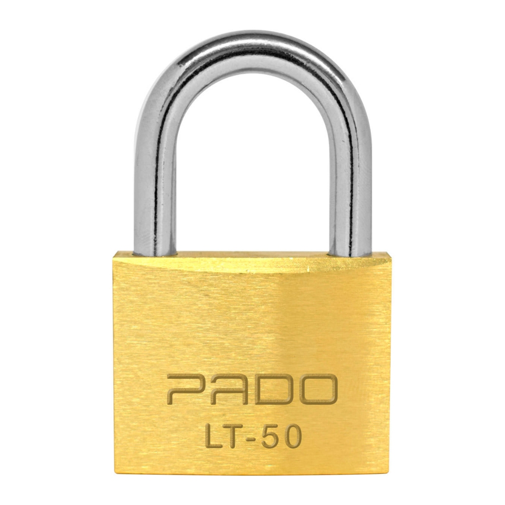 Cadeado 50mm Pado Latão Maciço e Chave em Latão