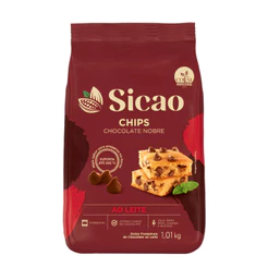 Sicao Gotas Forneáveis Chips Chocolate Nobre Ao Leite 1,01kg