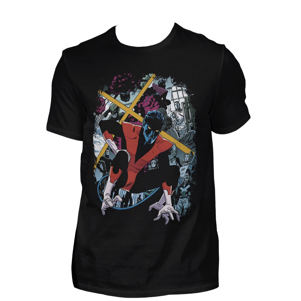 Camiseta Unissex X Men Noturno kurt Wagner Xme22
