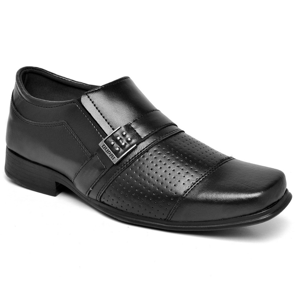 Sapato Social Masculino Preto Fosco | Conforto, Sofisticação e Estilo em Oferta na Shopee
