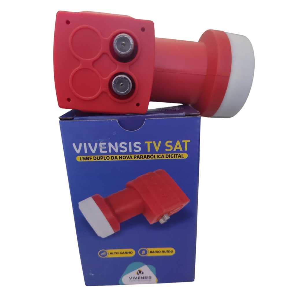 LNB DUPLO UNIVERSAL HD DUAS SAIDAS UNIVERSAL - banda ku em Oferta na Shopee