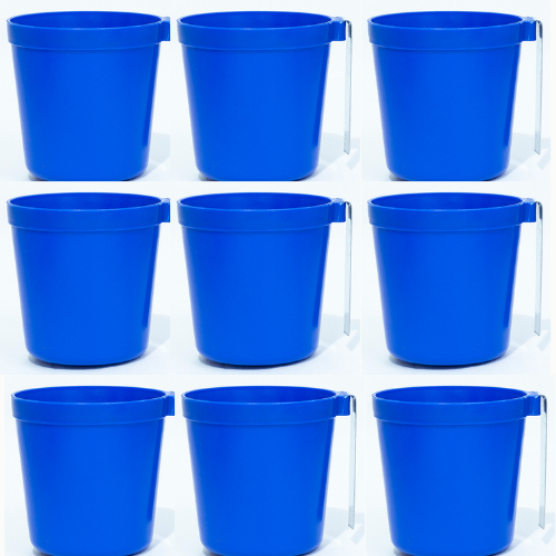 12 caneca AZUL comedor e bebedor para Galo