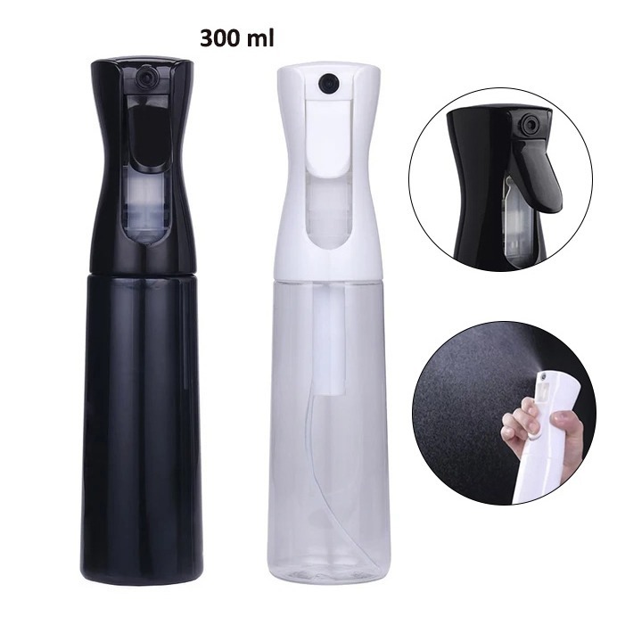 Borrifador Jato De Névoa Spray Pulverizador Semi Automático Contínuo -300ml em Oferta na Shopee