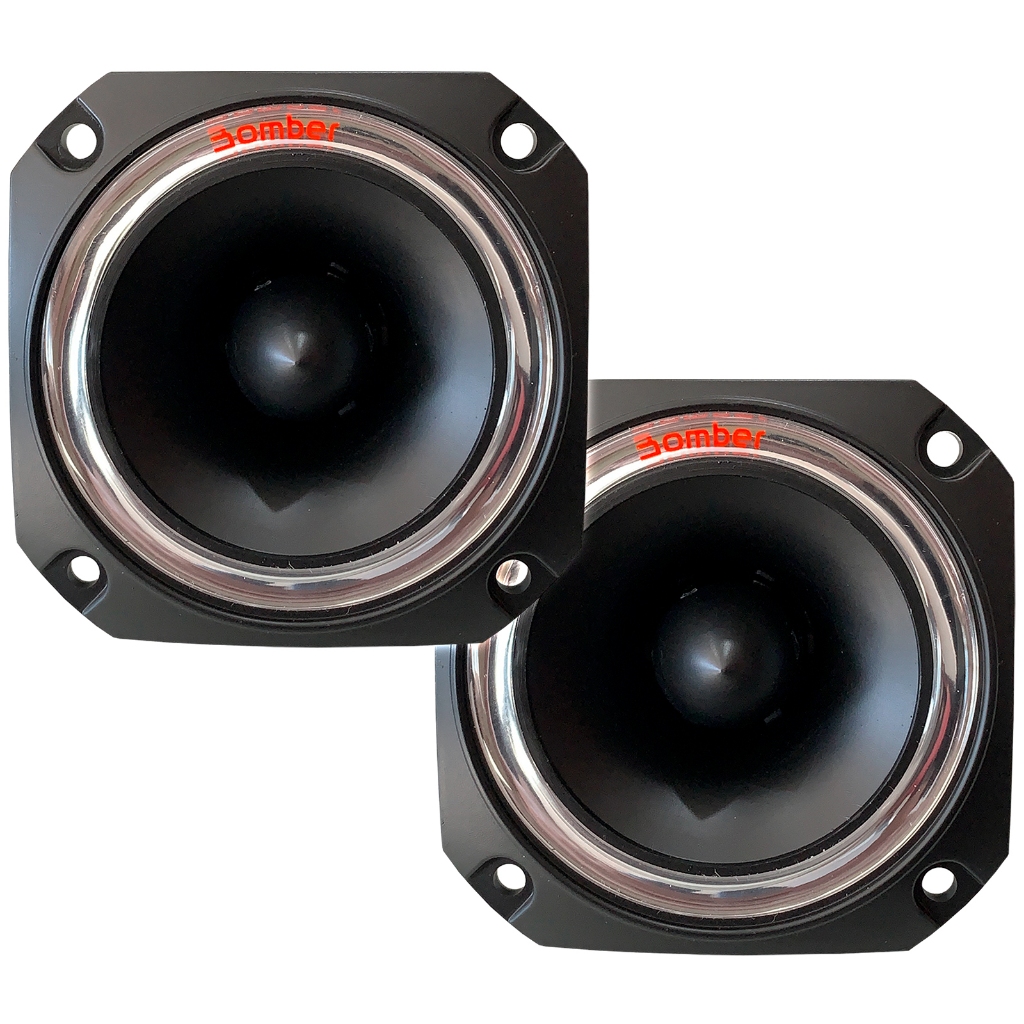 Par Super Tweeter De Piezo Elétrico Bomber 8 Ohms 150w Cada em Oferta na Shopee