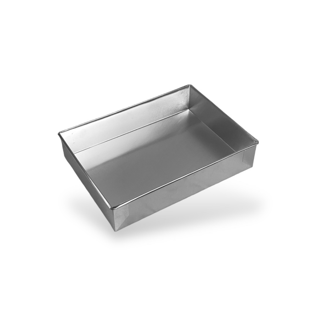 Forma Retangular De Bolo Baixa 30x22x6,5cm Alumínio Assadeira em Oferta na Shopee