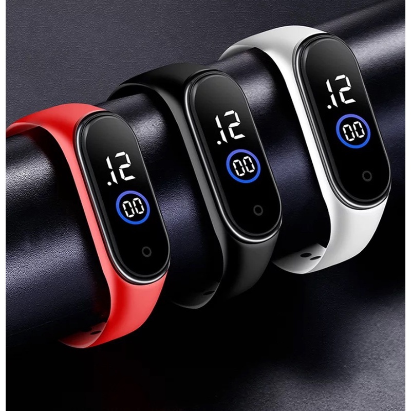 KIT 5 Relógios Digital Smartwatch Aprova Agua Led  KIT 20 Relógios Digital Smartwatch Aprova Agua Le