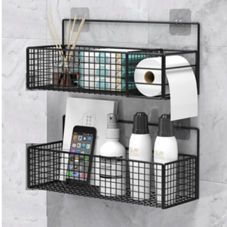 1/2/4/7 PEÇA Organizador Prateleira Para Casa Banheiro Suspensa Limpeza em Oferta na Shopee