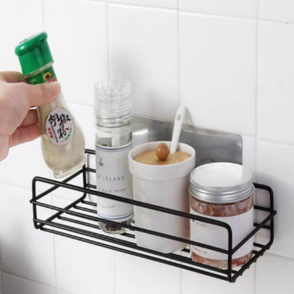 Prateleira Para Banheiro Cozinha Area Com Variações de Modelo Prática Para Organizar em Oferta na Shopee