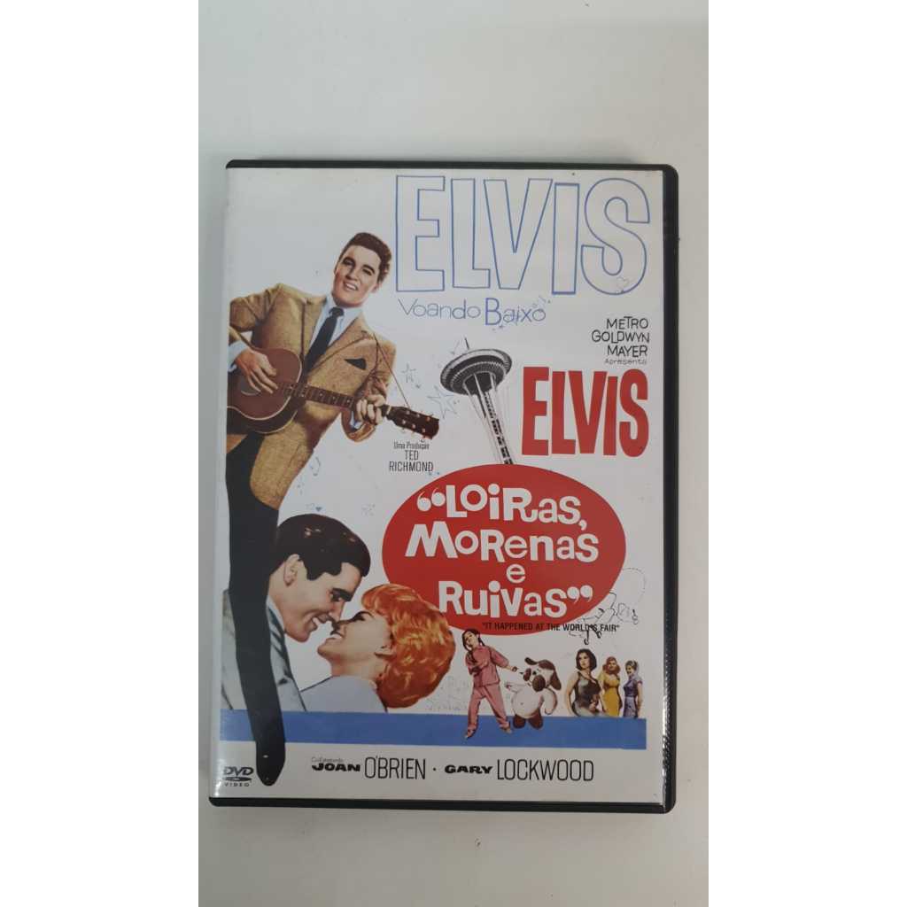 DVD Filme Elvis "Loiras, Morenas e Ruivas" D475