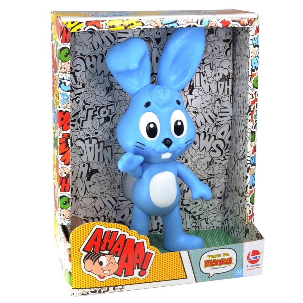 Boneco Em Vinil Sansão Grande Turma Da Monica - 654 Lider brinquedos
