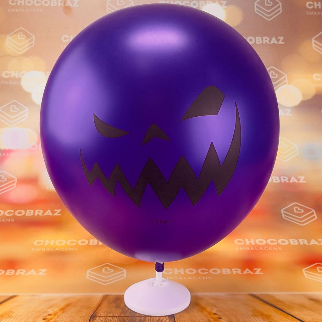 Detalhes do 10~50 BALÃO HALLOWEEN 2023 PREMIUM 12 POL GRANDE REGINA