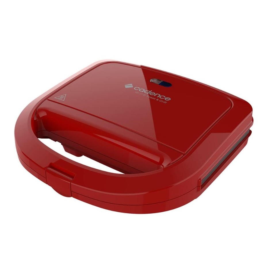 Misteira Sanduicheira Cadence Vermelha SAN261 Mini Grill 127v 220v