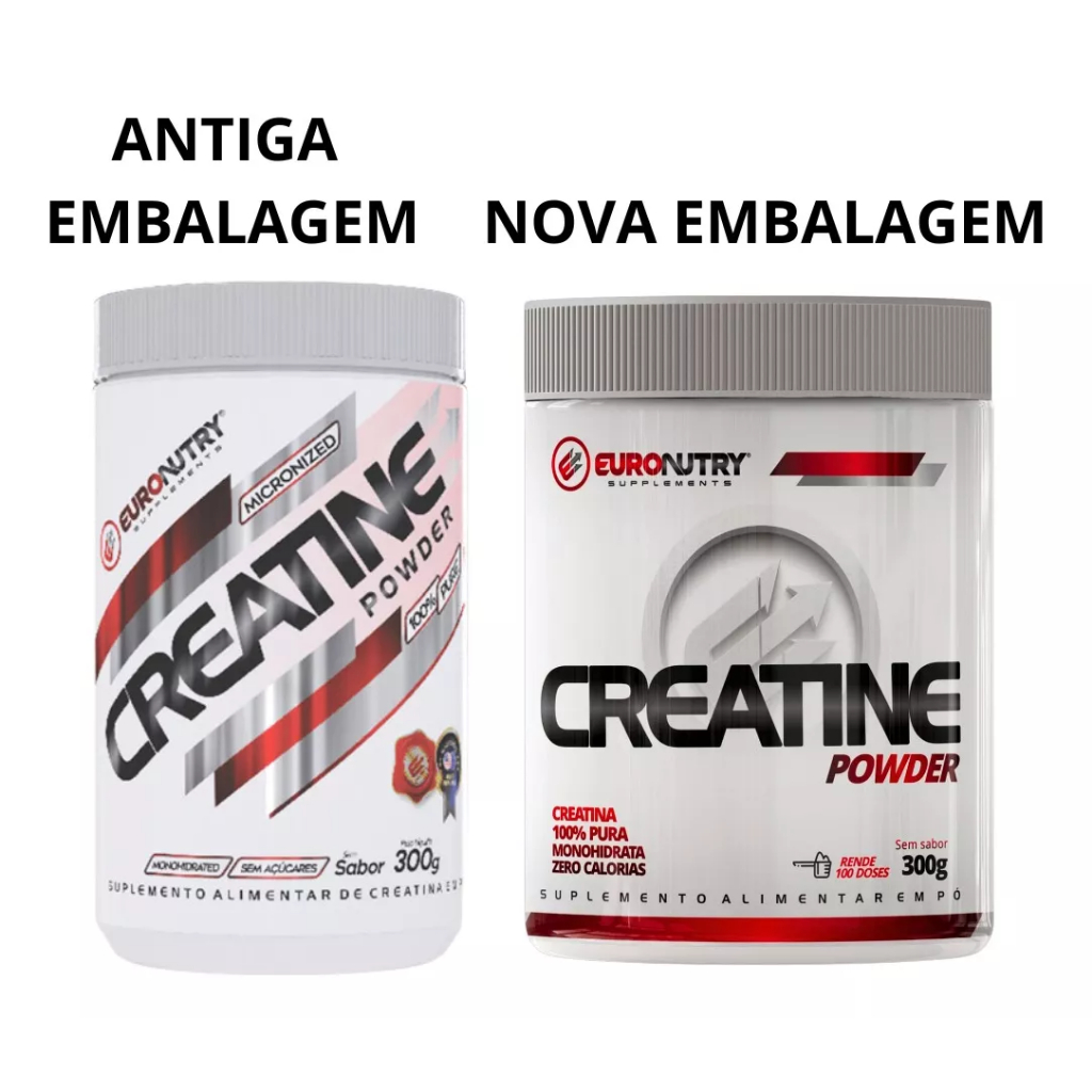 Creatina Euronutry 100% PURA 300g