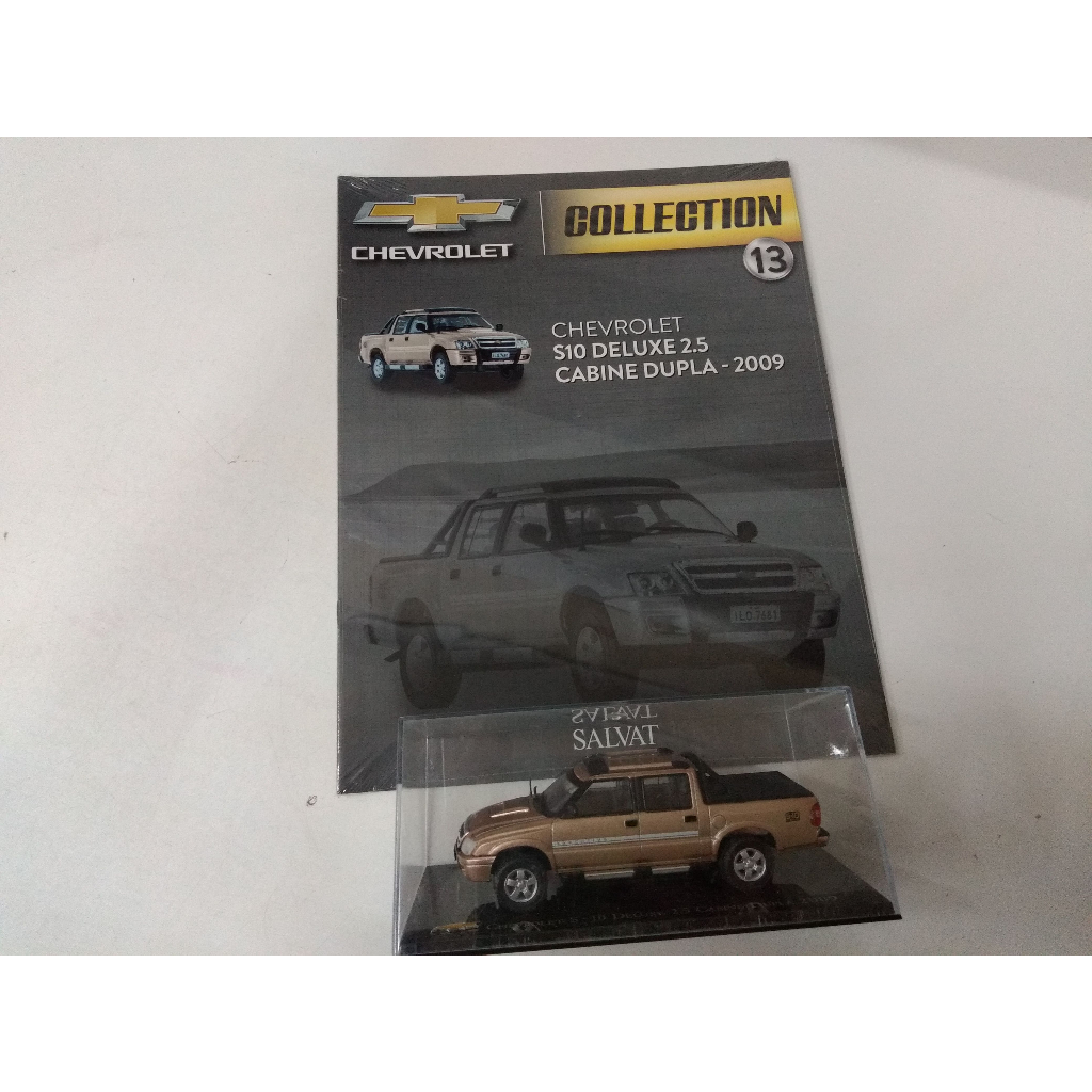 Miniatura Chevrolet Collection S10 Deluxe 2009 1:43 Un444