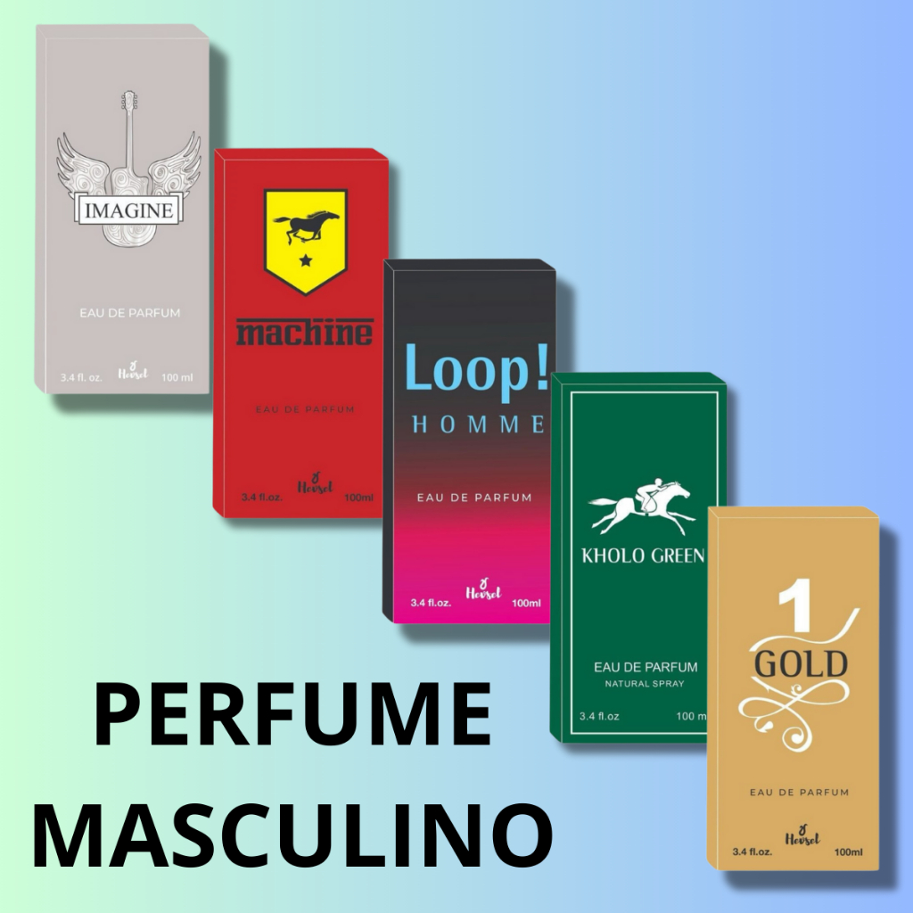 Perfume Masculino 100ml - Alta Fixação