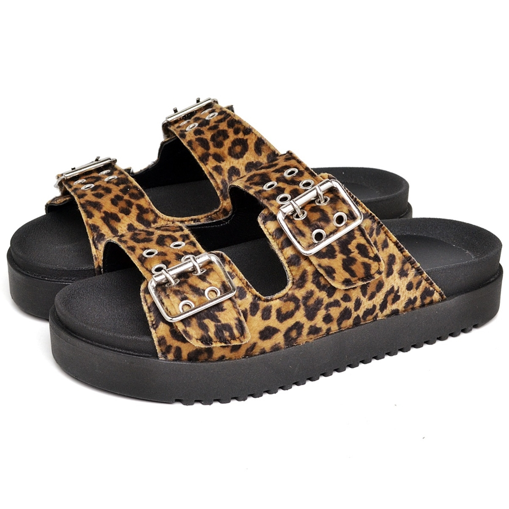 Papete Chinela Slide Sandália Animal Print Daya Original Dubuy 2078DB em Oferta na Shopee