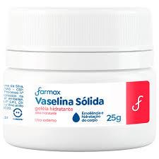 Vaselina Sólida Farmax Geléia 25g em Oferta na Shopee