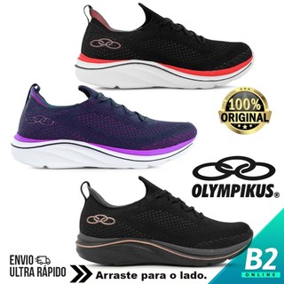 Tênis Olympikus Look Feminino 100% Original Com Nota Fiscal e Garantia em Oferta na Shopee