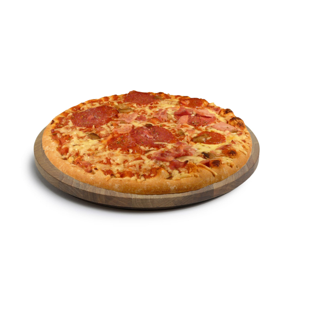 Bandeja de Madeira Gamela Para Pizza Reforçada Rústica para servir em Oferta na Shopee