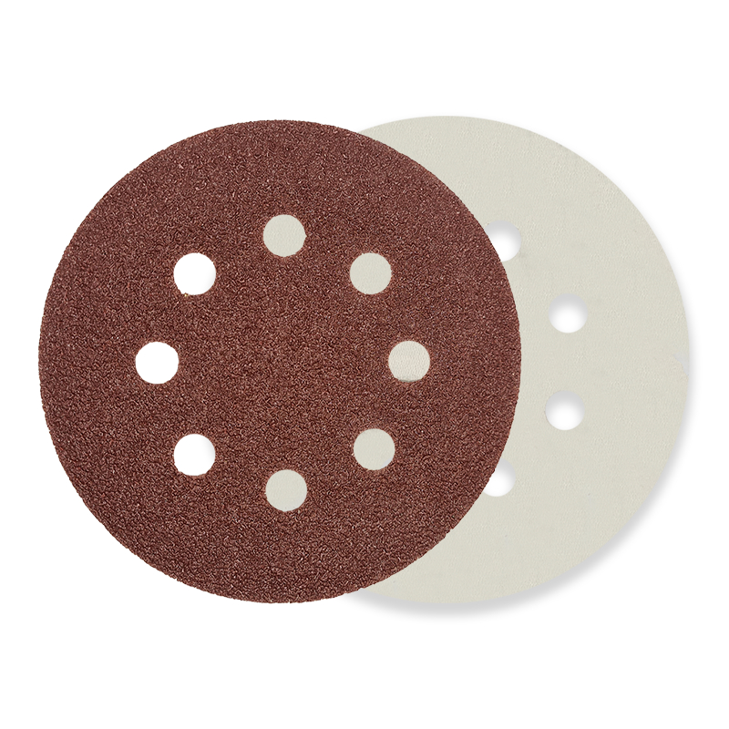 Kit com 10 DISCO LIXA VELCRO FERRO 125MM A100 (8005) DISFLEX