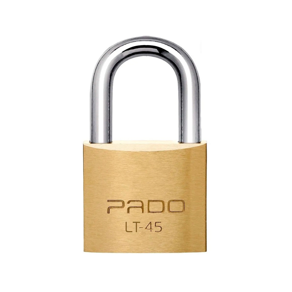 Cadeado Pado 45mm em Latão com 2 Chaves