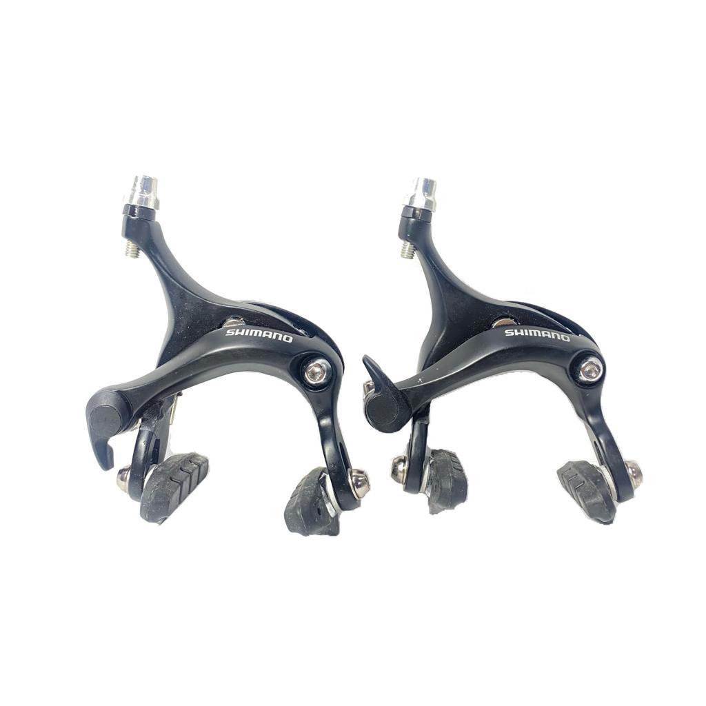 Par De Freio Ferradura Shimano Br-r451 Preto P/ Speed 47-57