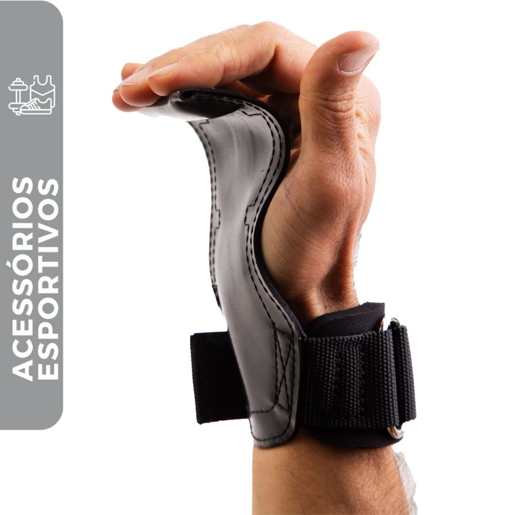 Hand Grip Luva Crossfit Calistenia Pull Up T2B LPO Max Rep Palmar Profissional WOD Cross Training