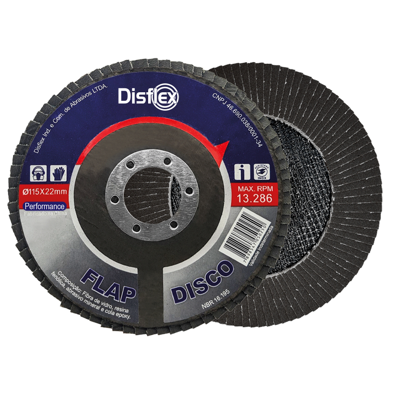 DISCO FLAP 40 4 1/2Ï DISLFEX 115X22MM PERFORMANCE em Oferta na Shopee