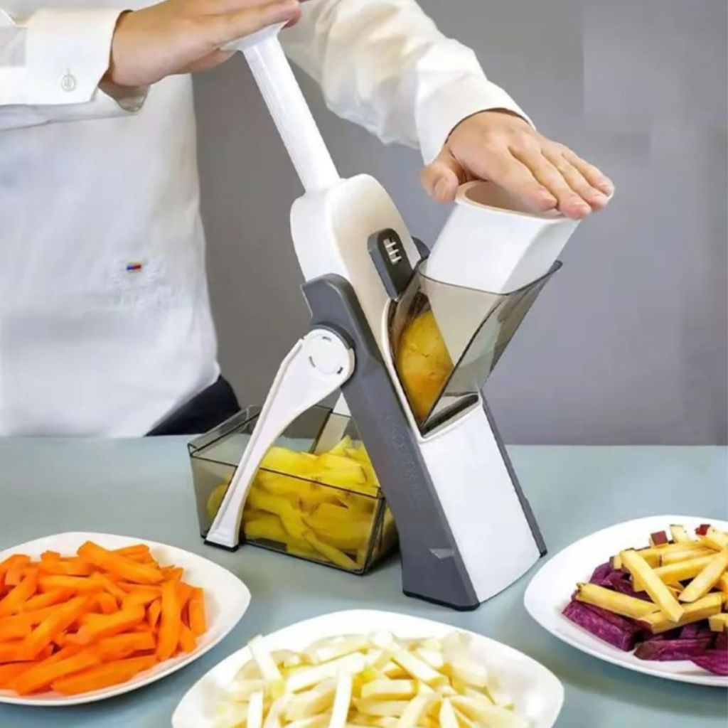 Ralador Fatiador Cortador De Legumes Verduras Frutas Multifuncional