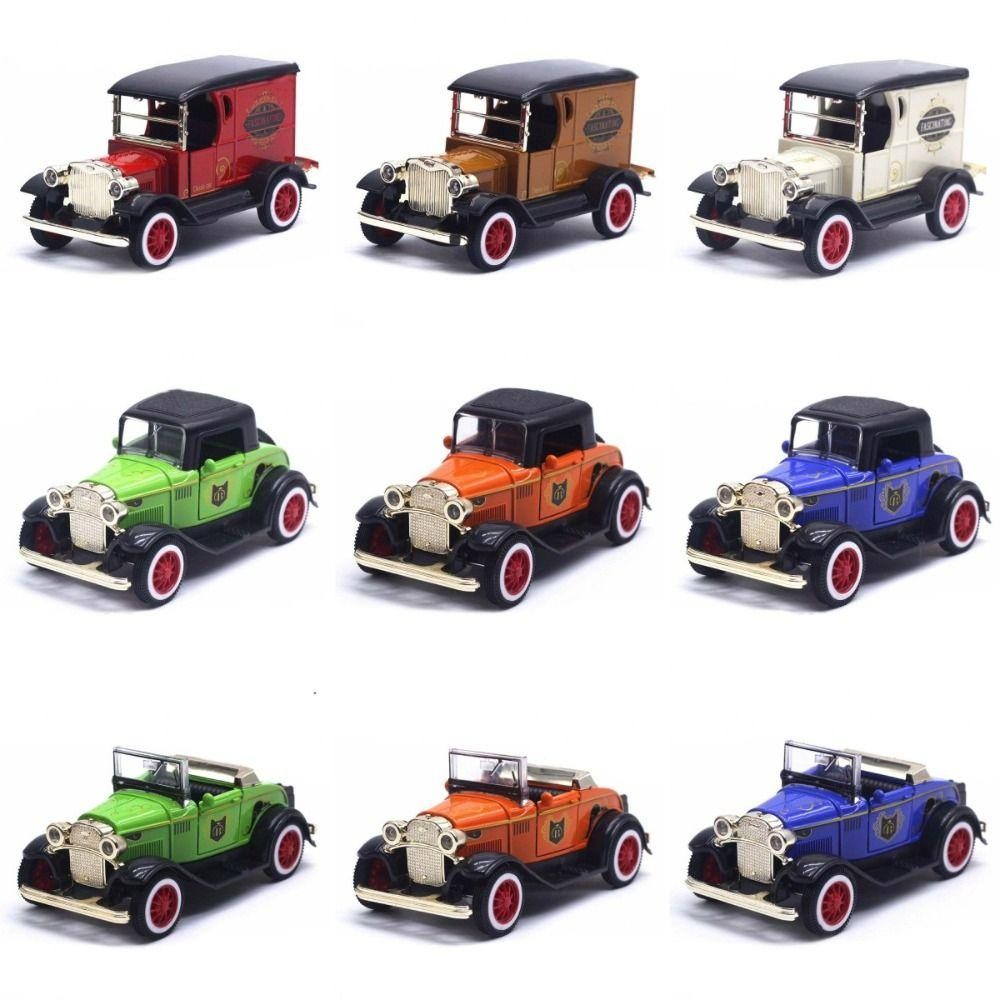 Carrinho Carro Miniatura Ferro Ford Antigo Colecionável Fricção Cahambeque