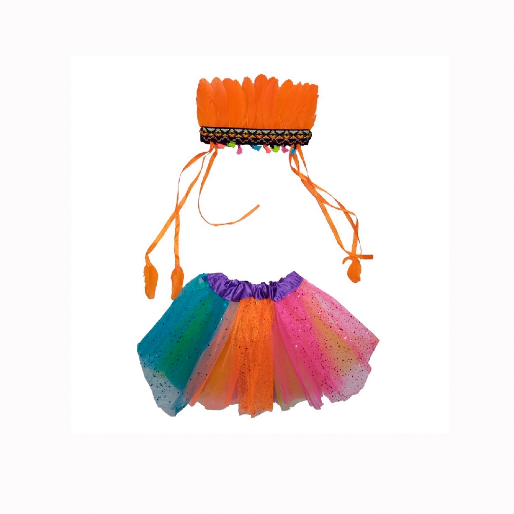 Fantasia Índia Infantil 2 Peças Meninas em Oferta na Shopee