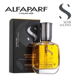 Reparador de Pontas Alfaparf Milano Semi Di Lino Sublime - Óleo Cristalli Liquidi 15ml - 30ml e 50ml Escolha o Seu em Oferta na Shopee