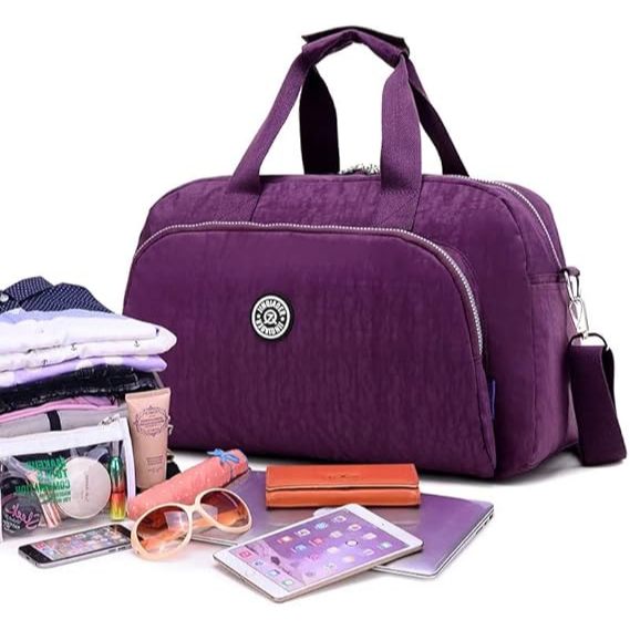 Bolsa Mala Viagem Academia Fitness  ajustável alça de ombro grande capacidade bagagem de mão