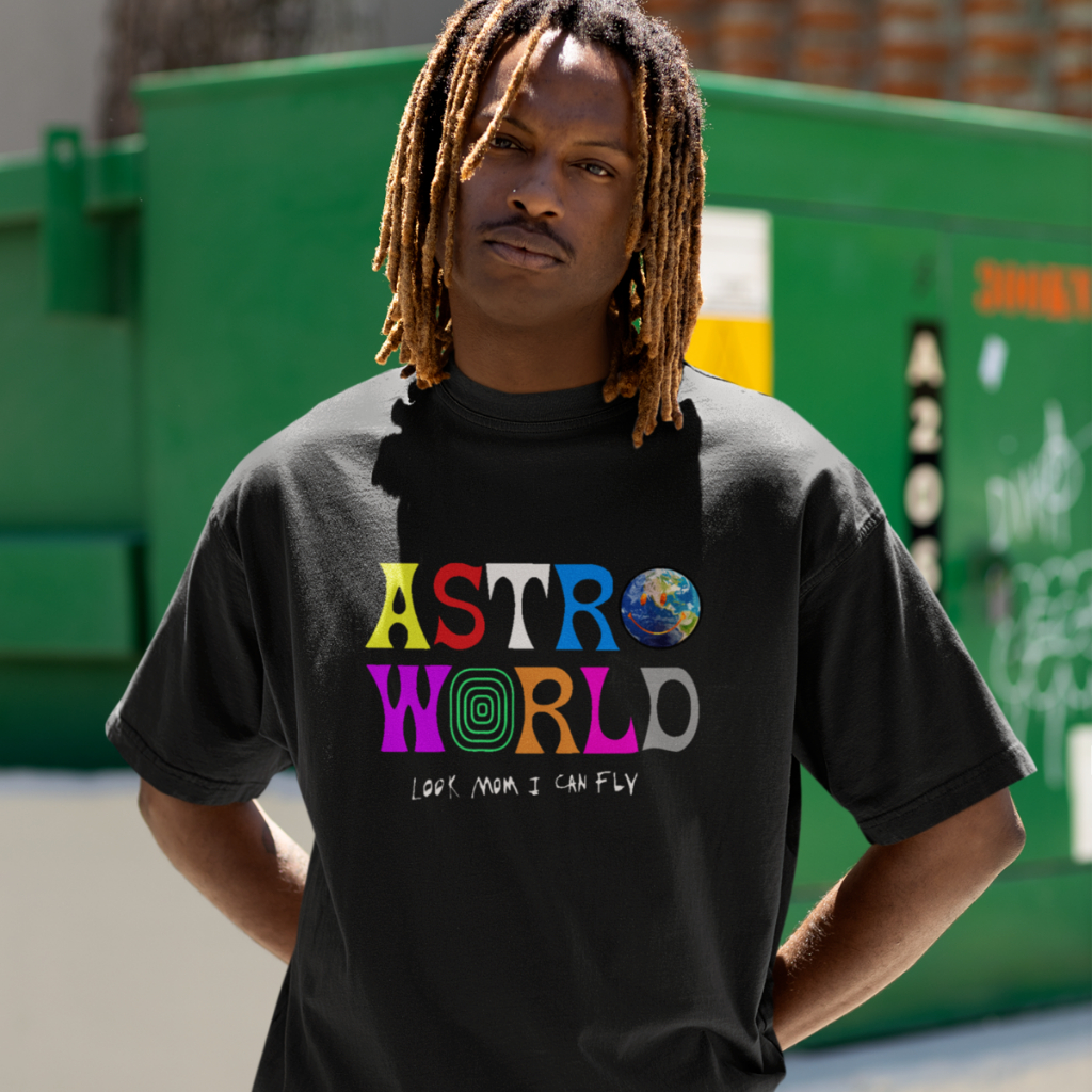 Camiseta Algodão Travis Scott Astroworld Album Hip Hop Turne Brasil