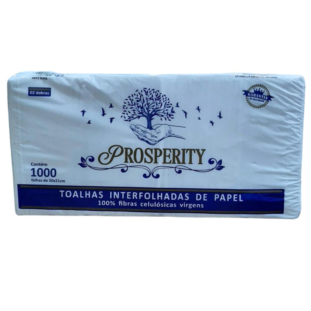 Papel Toalha Interfolha Branco 20x21 Ótima Absorção
