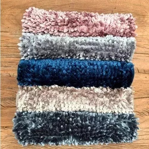 Tapete Boucle Paris Super Absorvente Antiderrapante 50x100 em Oferta na Shopee