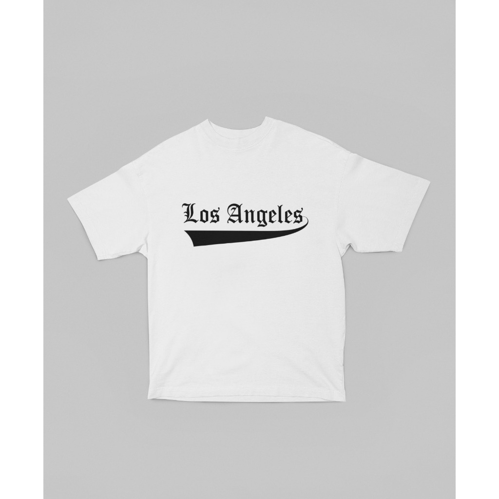 Camiseta Oversized Treino Academia Los Angeles Camisa Grande P ao G3 Bodybuilder