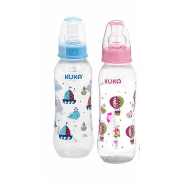 Mamadeira Nat. Cl. Bico Orto. Nº2  250ml - Kuka